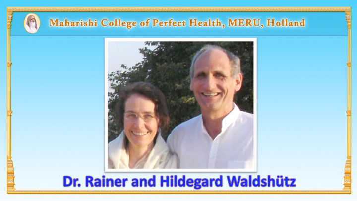 Slide22.jpg - Dr Rainer and Hildegard Waldshutz have presented the course in Germany where there were a number of reports of health benefits- of better sleep, of decreasing bronchitis. They offered the course as a webinar since most of the course participants needed translation. The webinar format gave them the freedom to pause as needed for translation or for explanation.
