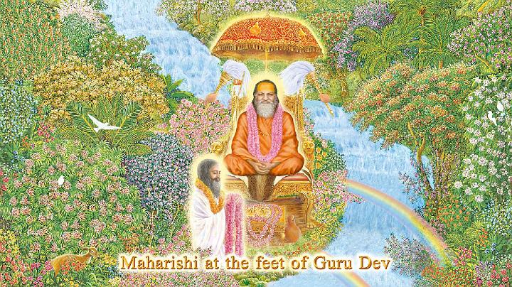 Guru-Dev+Maharishi-for-video.jpg - Maharishi attributes all success of the Global Country of World Peace to his Master, Guru Dev, His Divinity Brahmananda Saraswati, Jagad Guru Shankaracharya of Jyotir Math, Himalayas.