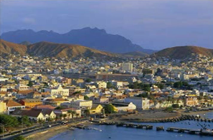 CapeVerde1.jpg - In Cape Verde, a nation of 10 main islands far off the west tip of the African continent, Dr Morris met with local teachers of Transcendental Meditation.