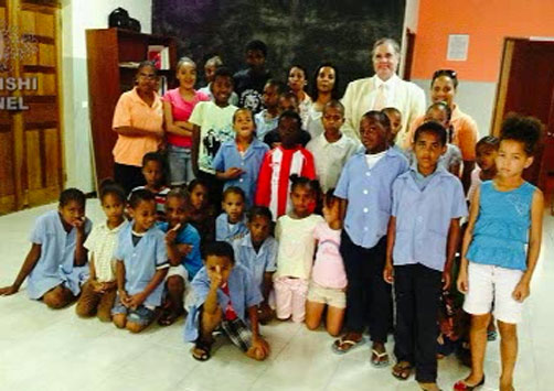 CapeVerdeChildren.jpg - The children at the Cape Verde children?s centre, in need of support and shelter, have gained dramatic results from relief of stress through Transcendental Meditation.