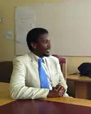 NamibiaDanny.jpg - A dynamic teacher of Transcendental Meditation in Namibia has taught the technique in universities and to many government groups.