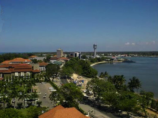 Tanzania_DarEsSalam.jpg - The third city on Dr Morris'tour of Tanzania was Dar Es Salaam where he was interviewed on the radio and spoke to a class of medical students, who expressed a keen desire to learn Transcendental Meditation. There is a growing number of people wishing to learn the technique and fortunately, several Tanzanians will graduate from Transcendental Meditation teacher training courses this year.
