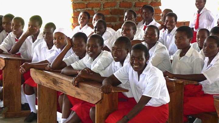 Ugandastudents.jpg - At a secondary school in Uganda, all students have now taken the advanced technology of consciousness, the Transcendental Meditation Sidhi programme. Students in the school come from Kenya, Tanzania, and Uganda. Teachers repeatedly remark on how focused and harmonious the students are, and their achievements have resulted in a report to the United Nations.