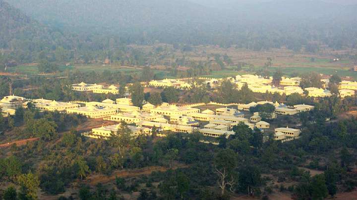 58_pandits.jpg - Facilities for residents and guests. Note solar panels on many buildings.