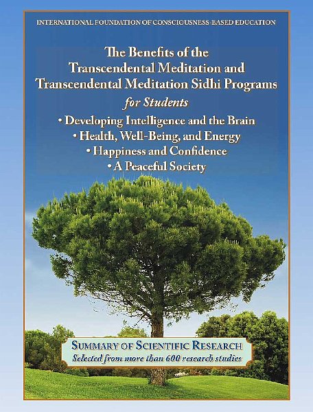 Slide01.jpg - 19 February 2011Cover page of beautiful new 55-page booklet on Consciousness-Based Education for students.