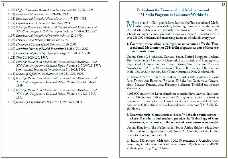 Slide27.jpg - 19 February 2011Facts about the Transcendental Meditation and Transcendental Meditation Sidhi Programme in education worldwide.