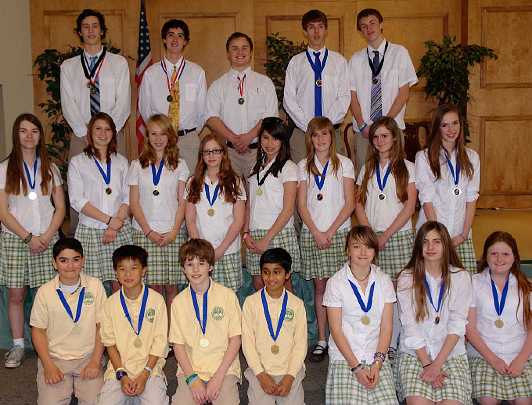 31MSAE.jpg - Some presentations in China included mention of five teams that won awards at Destination ImagiNation competition and inclusion in the global finals in Tennessee, USA One team placed fifth in the world.