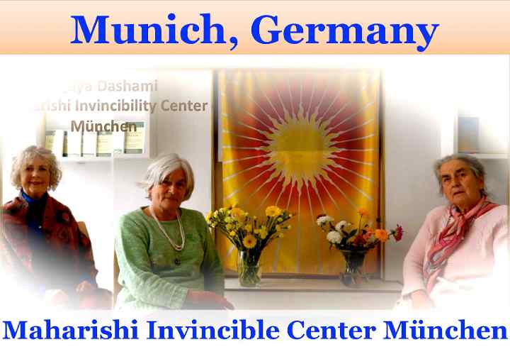 GermanyMunchen.jpg - Germany: The Flag of Invincibility iwas displayed in Munich.