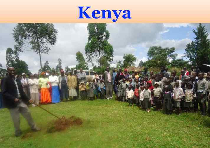 Kenya.jpg - Kenya: The ground-breaking ceremony for the Maharishi Invincibility Centre on Victory Day in Nandi Hills.