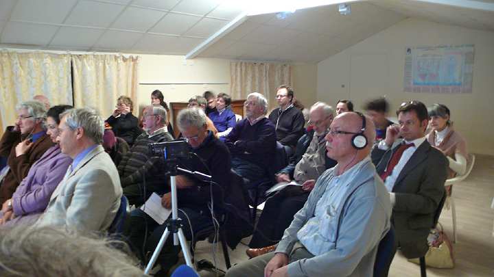 27.JPG - Everyone attending the talks on the tour became more enthusiastic about developing their experiences and receiving more benefits from Maharishi?s programmes.
