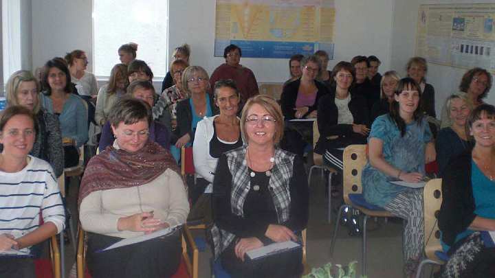 Iceland-2.jpg - Iceland: Ladies have monthly meetings at the Reykjavik Centre for programme, dinner, and an inspiring lecture on Maharishi?s knowledge. One hundred and forty-one ladies have learnt the Transcendental Meditation Technique since Guru Purnima.