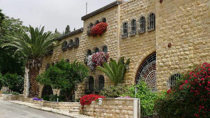 Israel-116s.jpg - Jerusalem, considered to be one of the most beautiful cities in the world, is full of trees and colorful flowers.