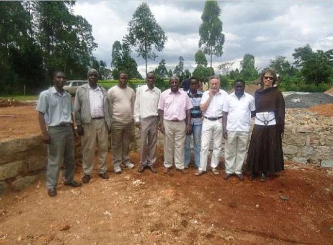 kenya13.jpg - A group of local supporters of the Maharishi Vastu community have dedicated their time and energy to this project.