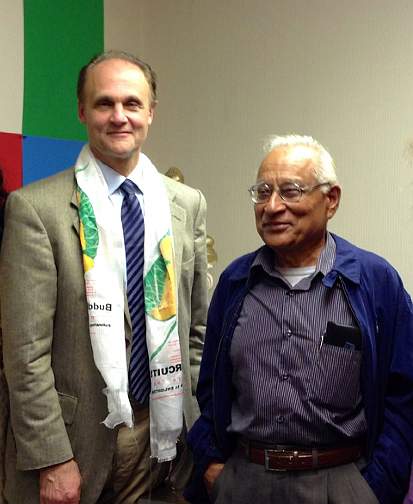 039replace.jpg - 29 July 2013Mr Kayastha, a retired Nepali engineer, now living in the Los Angeles area, learned Transcendental Meditation from Maharishi Mahesh Yogi in 1974, in India, long before he relocated to the United States.