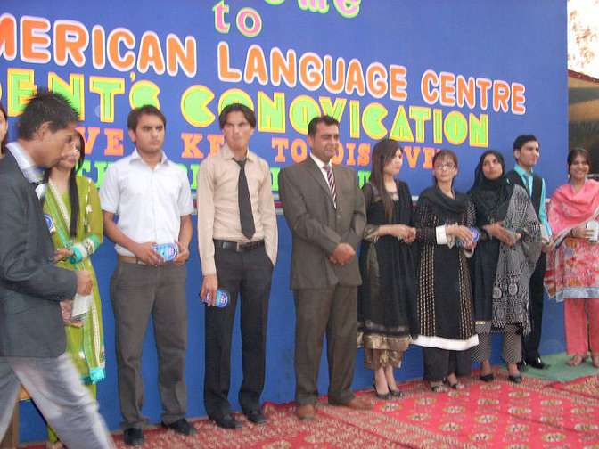 Dr.-Ashok-awarding-school-teachers.jpg - Schoolteachers at the American Language Centre received recognition from Dr Ashok Kumar. In the education field the Kumars have taught Transcendental Meditation to students, teachers, principals and deans of universities.