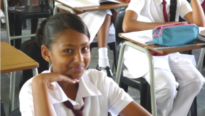 SAfrica5.jpg - Dr Morris reported that the students in every school he visited were bright and charming and that he would always remember their glowing faces.