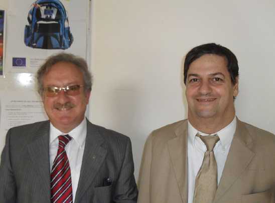 26-Dervish-and-Theodore.jpg - Teachers of Transcendental Meditation in Turkey and Cyprus, who have been instrumental in offering Maharishi's programmes to many participants in their regions.